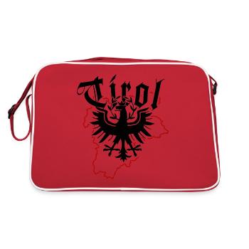 Tirol Gift Patriot Austria Vacances de vacances - Sac Retro - rouge/blanc - Dos