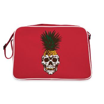 pineapple head - Retro Bag - red/white - Back