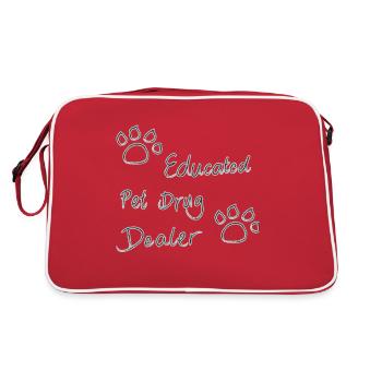 Animal welfare Animal rescue Veterinary surgery - Retro Bag - red/white - Back