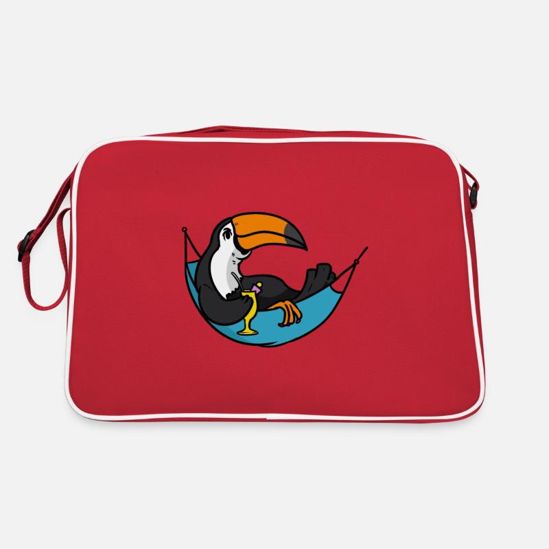 Tucan hammock time toucan hammock time Retro Bag