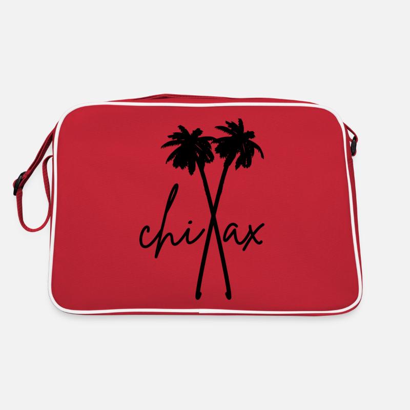 Relaxation Chill Out Palmen Retro Tasche