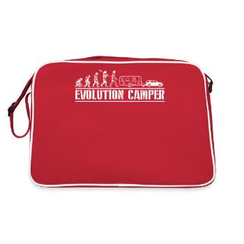 Evolution Camper Camping - Sac Retro - rouge/blanc - Dos
