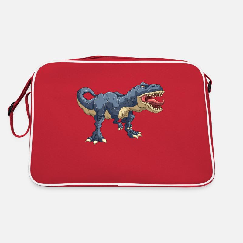 T Rex dinosaur Retro Bag