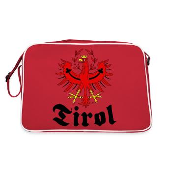 Tirol - Sac Retro - rouge/blanc - Dos