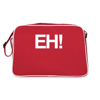 Eh! | Canada Day, Canada, Canadians - Retro Bag - red/white - Back
