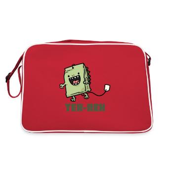 Tea Rex Tee-Rex - Retro Bag - red/white - Back