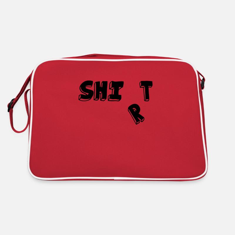 Shit shirt Retro Tasche