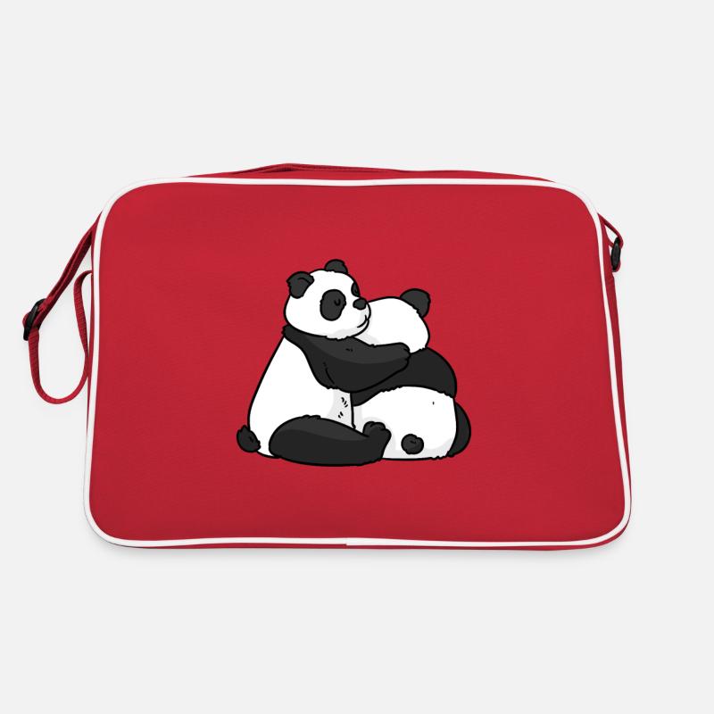 Panda aimant Sac Retro