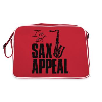 I've got Sax Appeal - Retro Bag - red/white - Back
