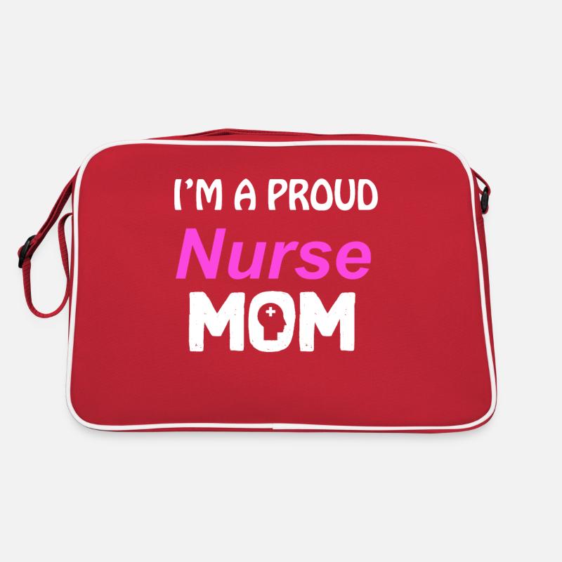 Krankenschwester Krankenpfleger Retro Tasche