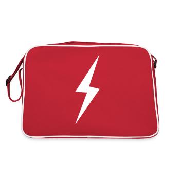 foudre - Sac Retro - rouge/blanc - Dos