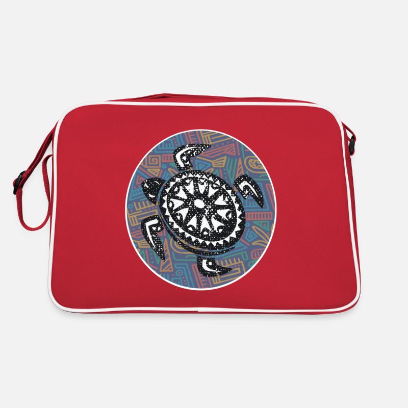 Grand design d'Hawaï avec tortue Sac Retro