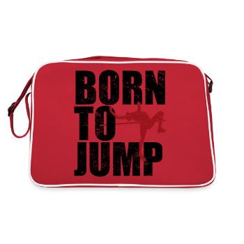 Athlétisme cadeau saut en hauteur saut en hauteur - Sac Retro - rouge/blanc - Dos