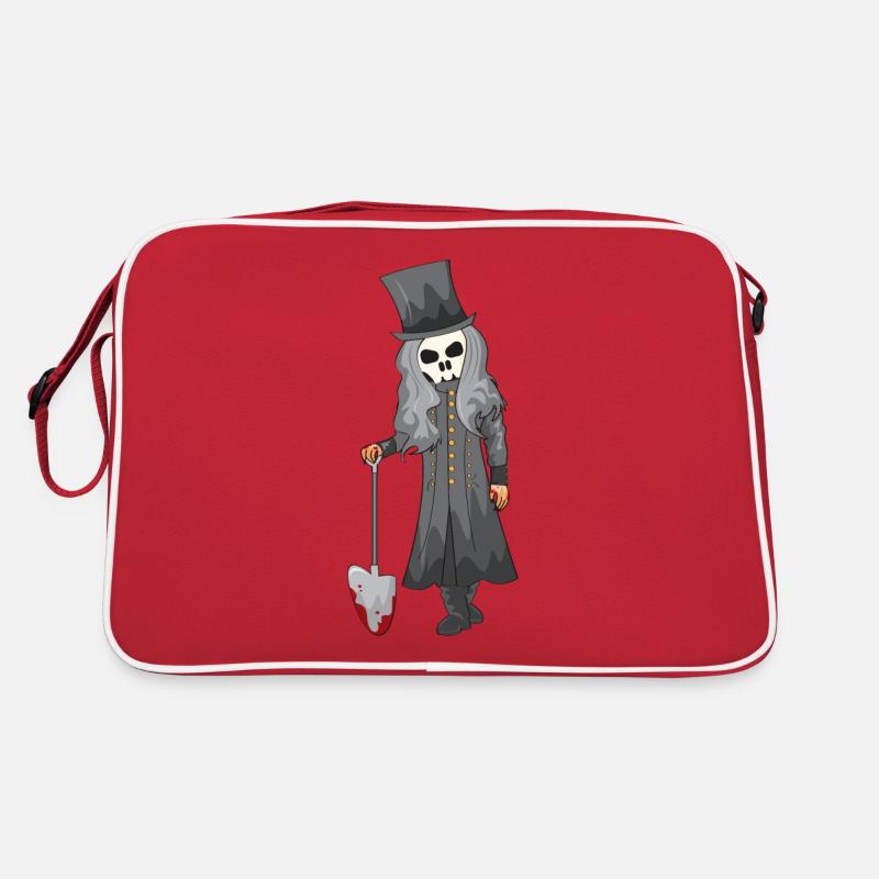Chemise Gravedigger Undertaker Undertaker Grave Sac Retro
