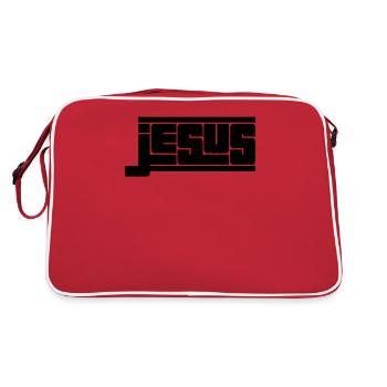 Jésus et la foi chrétienne - Sac Retro - rouge/blanc - Dos