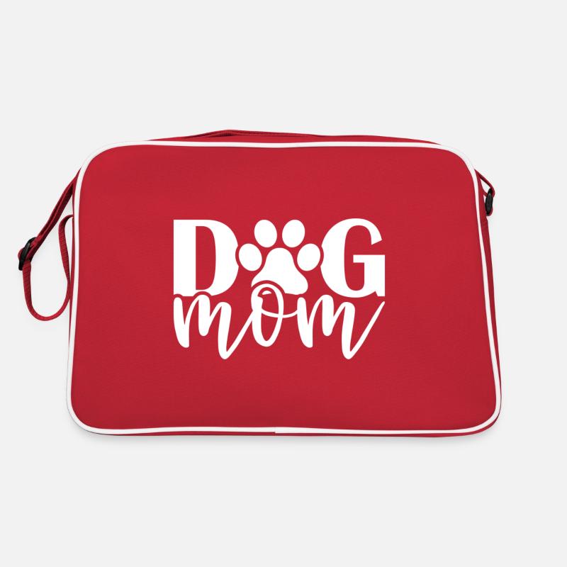 DOG mom Retro Tasche