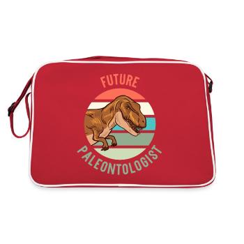 Future Paleontologist - Retro Bag - red/white - Back