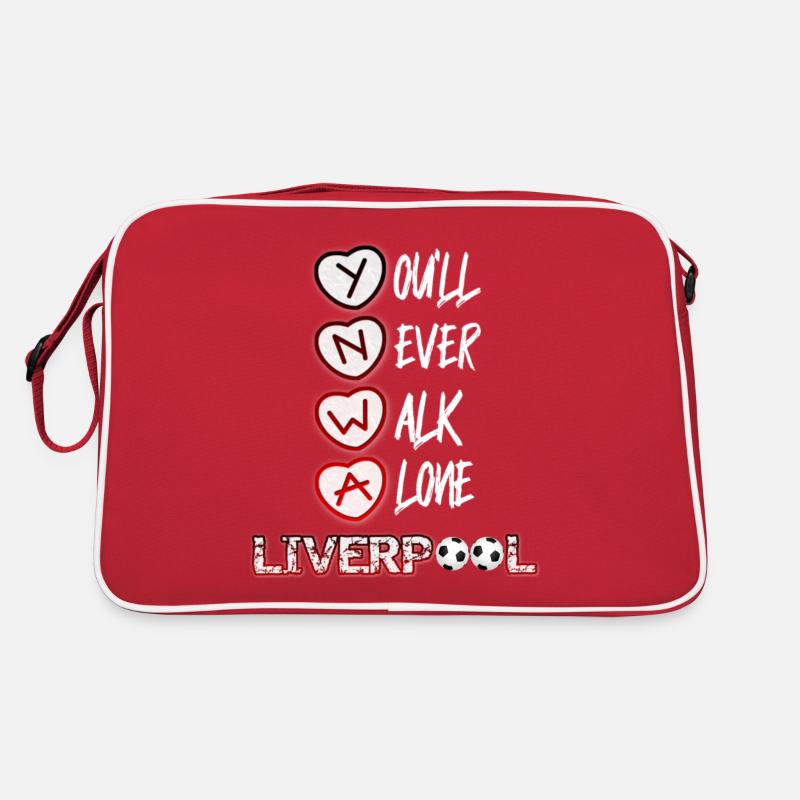 Liverpool liverpool - Retro Bag - red/white
