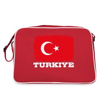 DRAPEAU DE TURQUIE Cadeau Drapeau de Turquie pour TURKIYE - Sac Retro - rouge/blanc - Dos