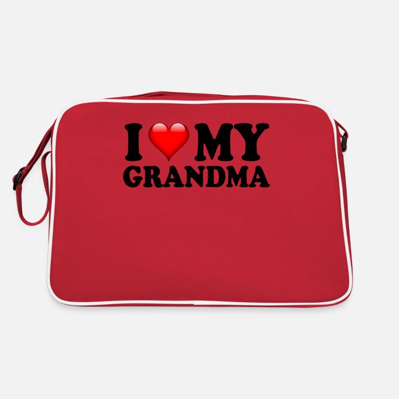 J'aime ma grand-mère Sac Retro