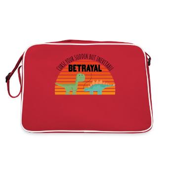 Maudissez votre trahison soudaine mais inévitable - Rétro - Sac Retro - rouge/blanc - Dos