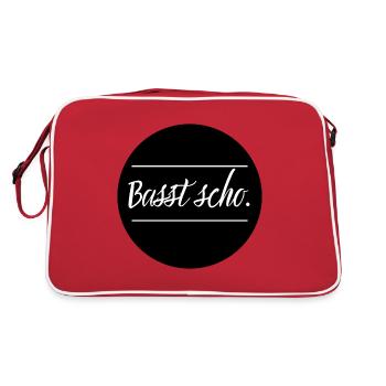 C'est bon. noir - Sac Retro - rouge/blanc - Dos