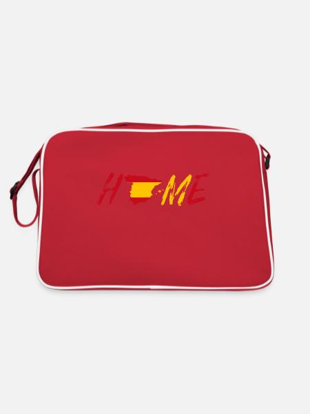Spain Home - Retro Bag - red/white - Back