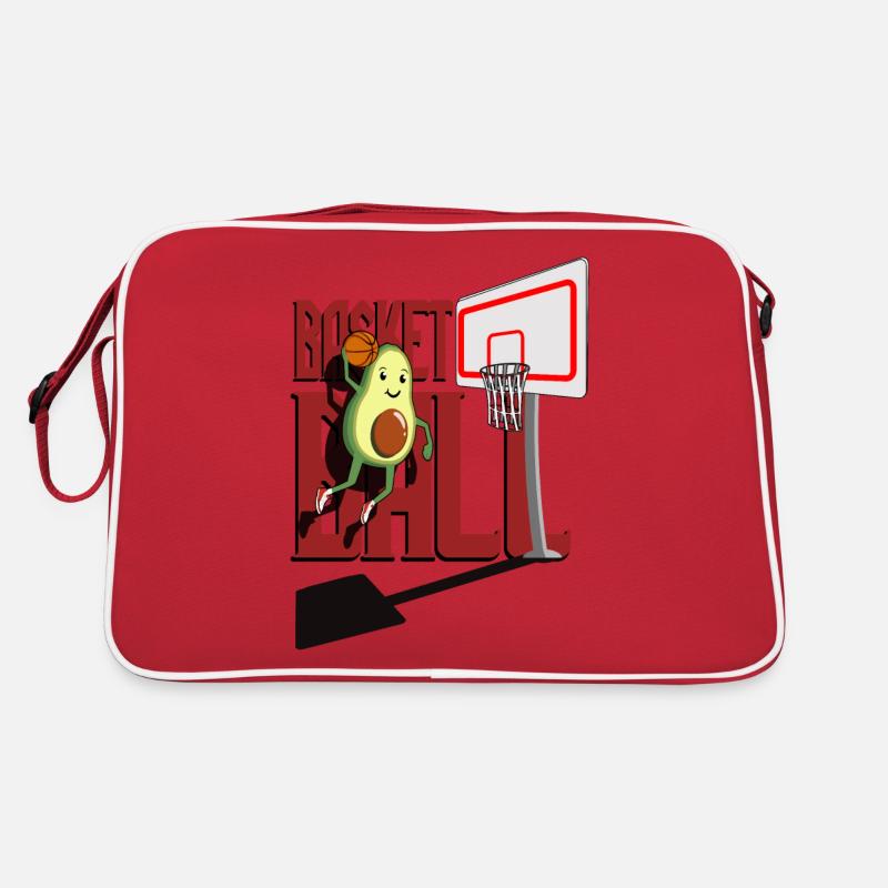 Basketball Avocado Dunk Tshirt Sac Retro