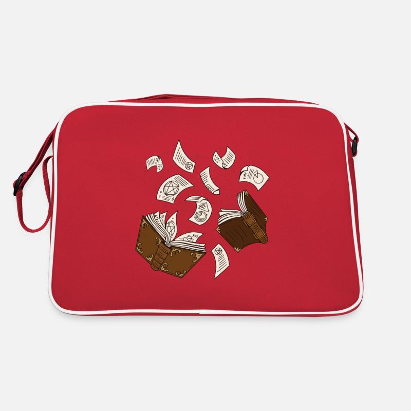 Spell Book to Read and RPG Game Retro Bag
