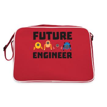 Future Robotics Engineer Kids Robot - Retro Bag - red/white - Back