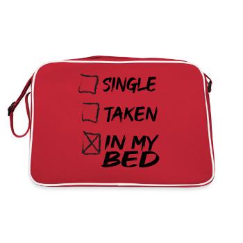 In my bed - Retro Bag - red/white - Back