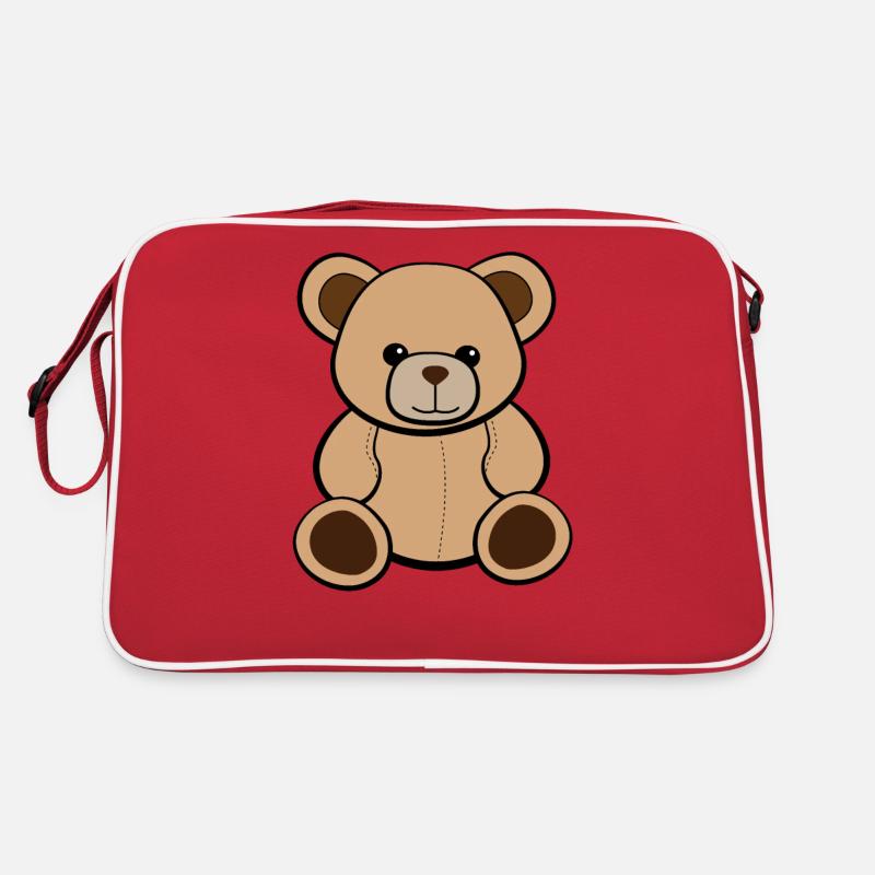Teddy Teddy Peluche ours ours cadeau doudou Sac Retro