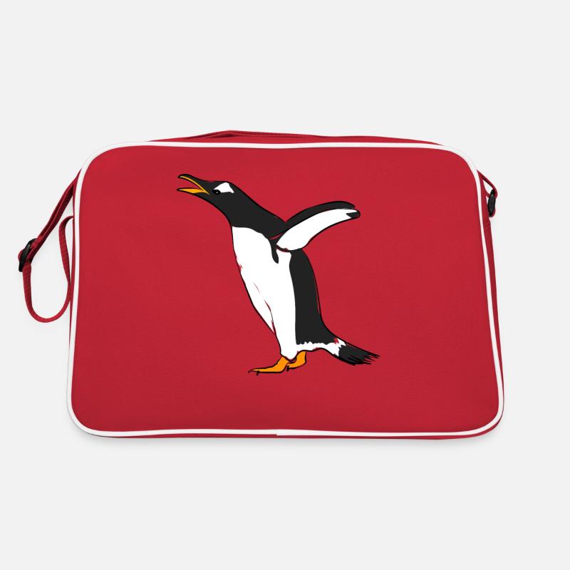 Pinguin Retro Tasche