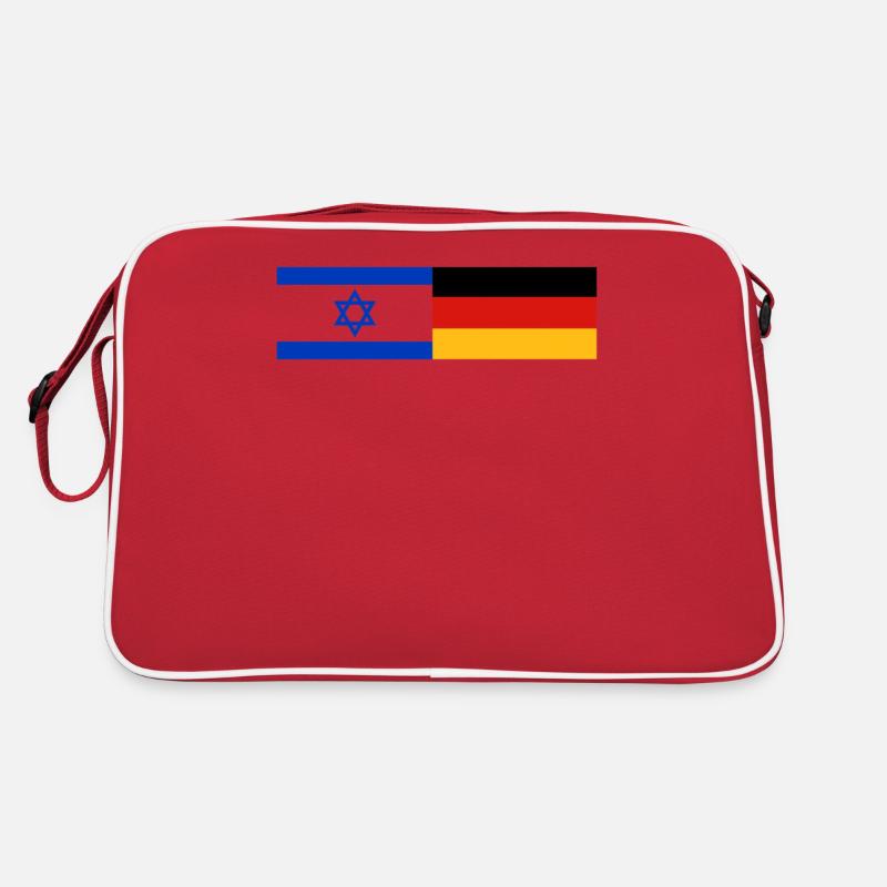 Israel Deutschland Retro Tasche