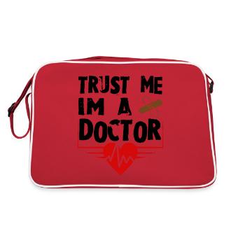 Am doctor - Retro Bag - red/white - Back