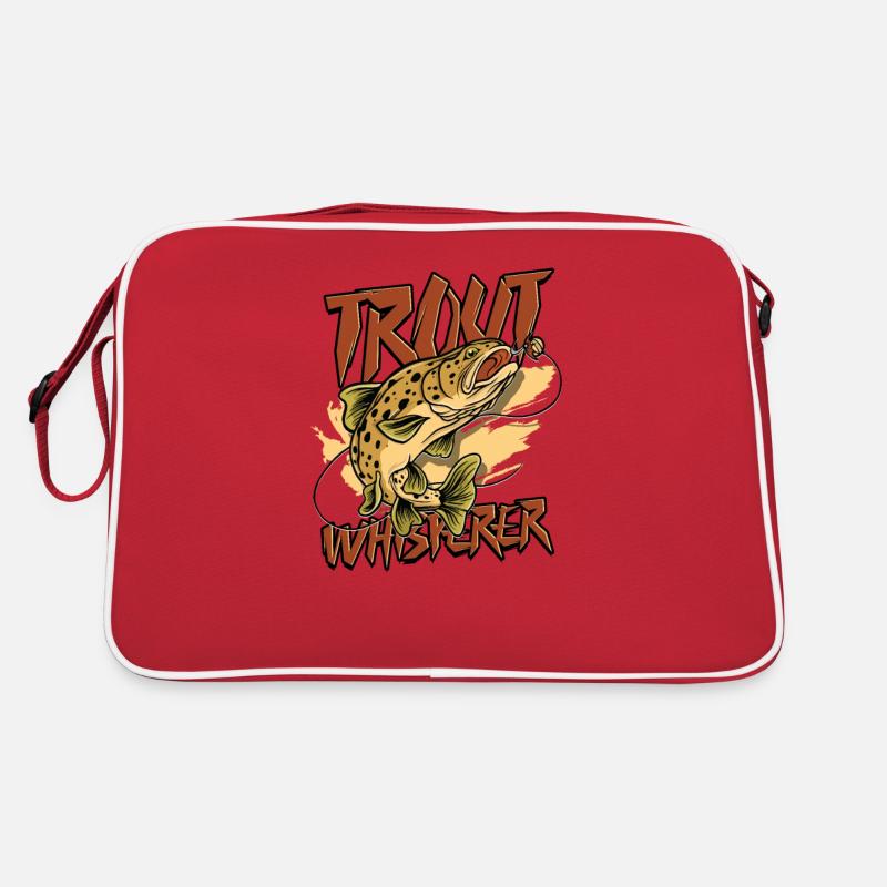 Trout whisperer – Trout fish for a Fisherman Retro Bag