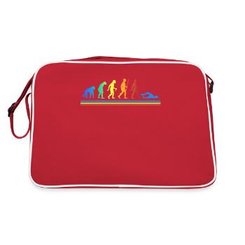 Swimmer Evolution Recreational Athletes - Retro Bag - red/white - Back
