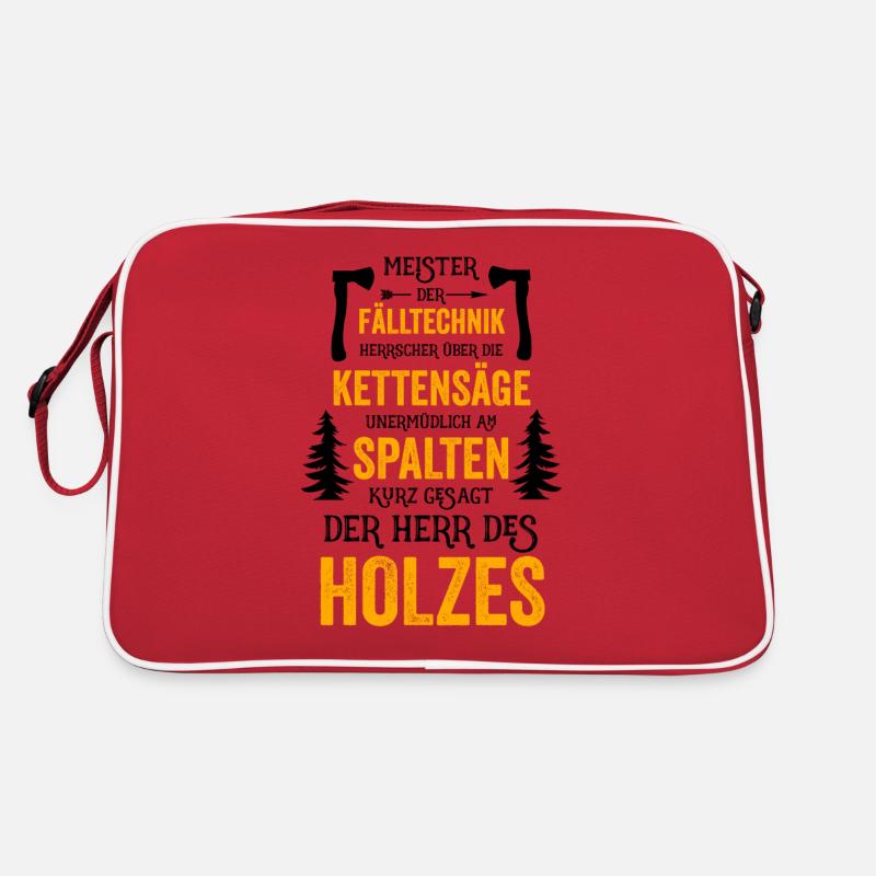 Meister der Falltechnik Herrscher über die Kettens Retro Tasche