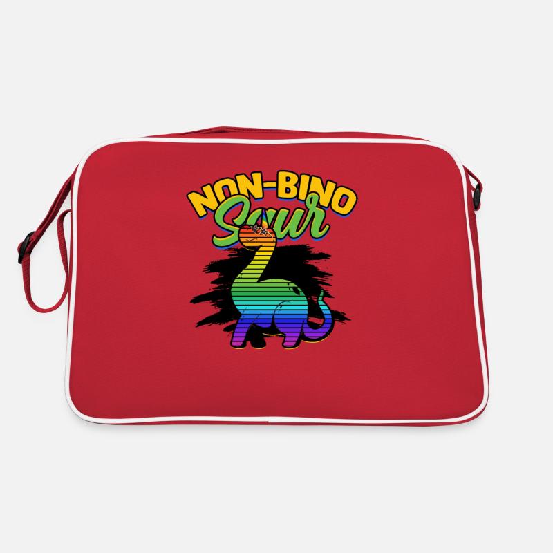 Non-bino saur - Acceptance of binary, non-binary Retro Bag
