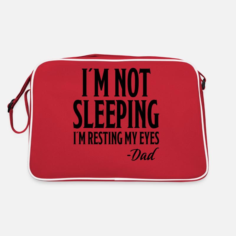 Dad Funny Saying Dad Sleeping Gentlemen Gift Retro Bag