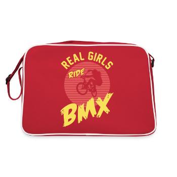 Bike Ride Ride BMX Vélo de montagne vintage - Sac Retro - rouge/blanc - Dos