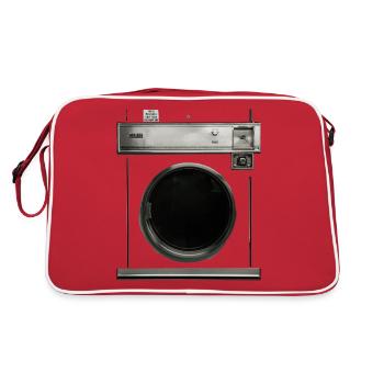 Rétro machine à laver costume carnaval Halloween blague - Sac Retro - rouge/blanc - Dos