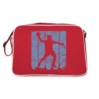 Handball Rétro - Sac Retro - rouge/blanc - Dos