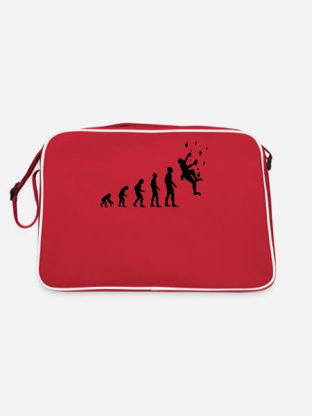 Climber Evolution Salle d’escalade - Sac Retro - rouge/blanc - Dos