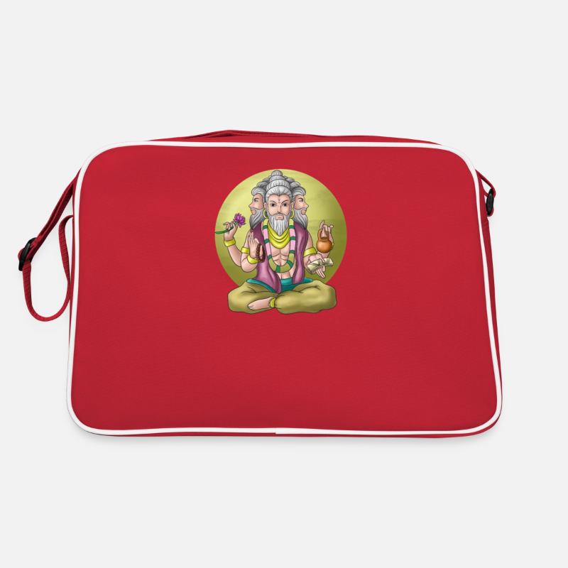 India Indian Hindu Pride Brahma God I Gift Retro Bag
