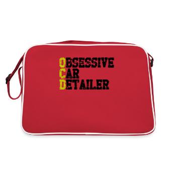 Détail de voiture Lavage de voiture Dessinateur de voiture Polisseur - - Sac Retro - rouge/blanc - Dos