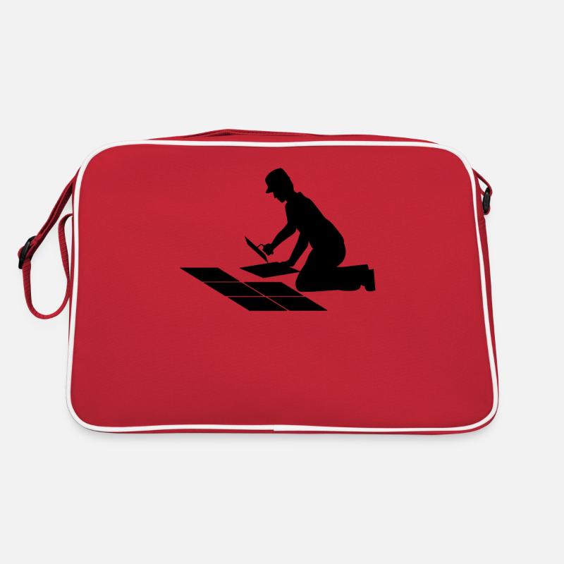 Carrelage Profession Formation Travailleur Cadeau Sac Retro