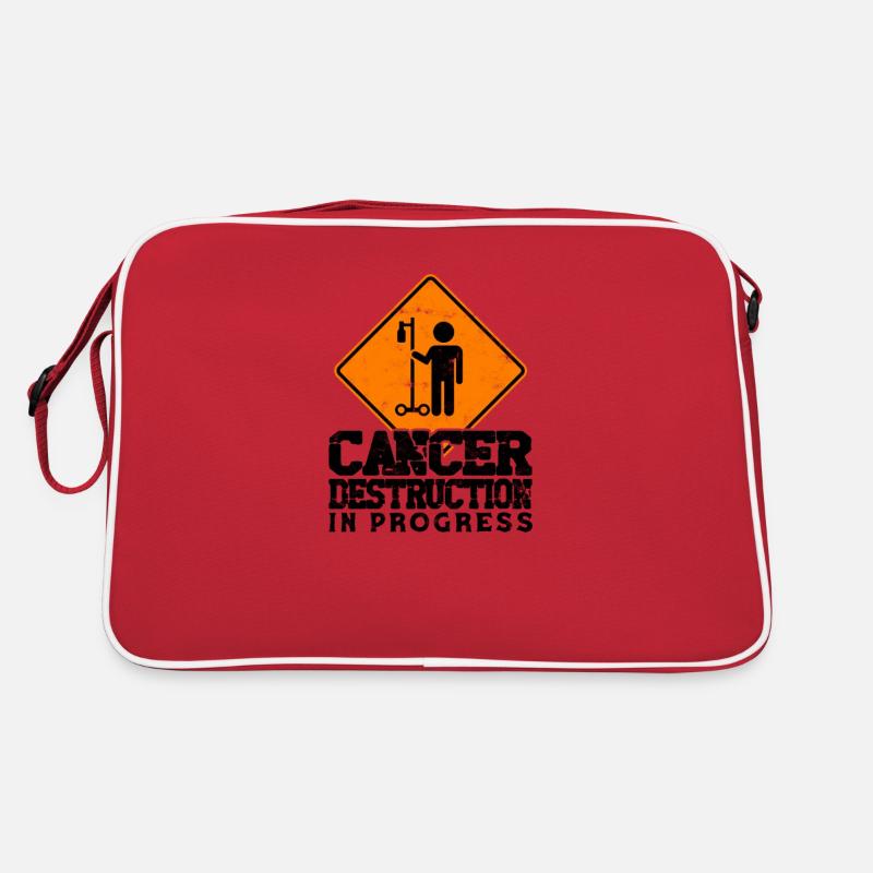 Cancer destruction in progress - Hospital Retro Bag