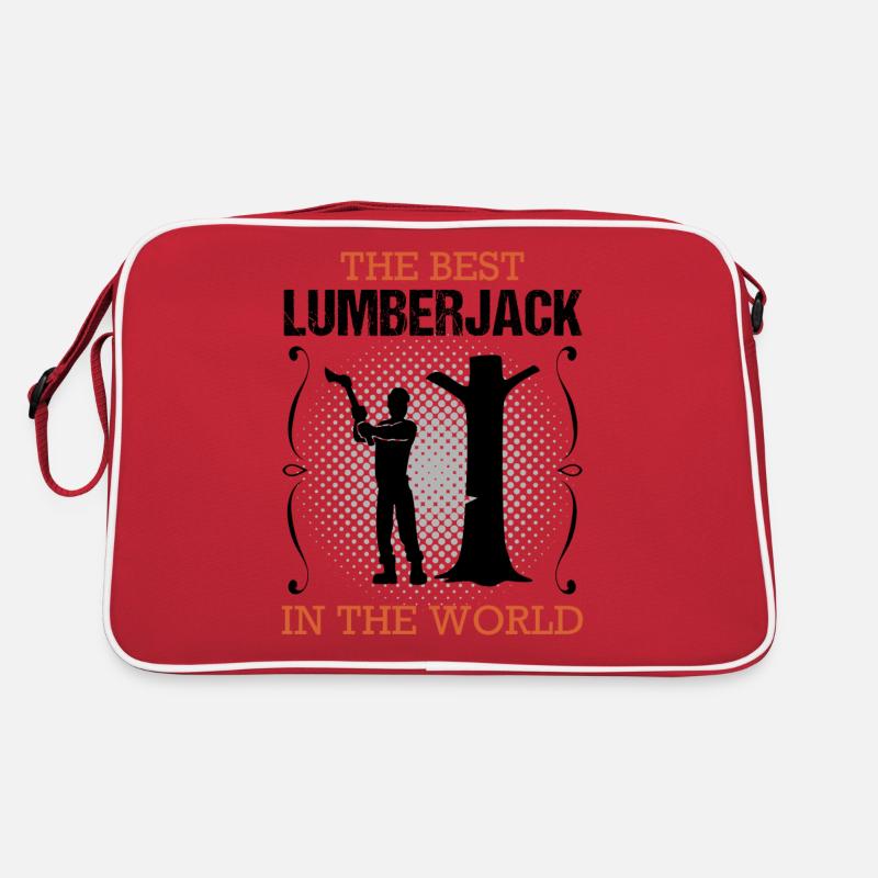 Profession de bûcheron Formation Forester Cadeau Sac Retro