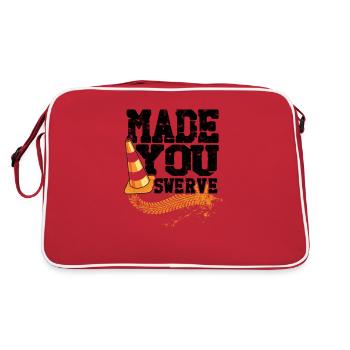 Made You Swerve Autocross Racing Cône - Ghetto - Sac Retro - rouge/blanc - Dos